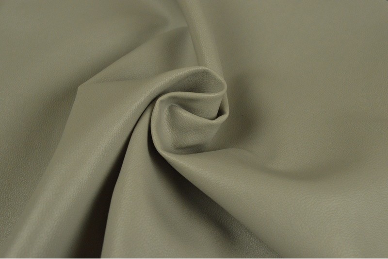 Imitation leather 25 silver grey
