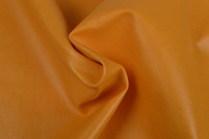 Imitation leather 47 ochre yellow