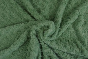 Fur roses 14 mint green