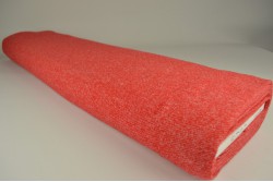 French Terry melange 01 red