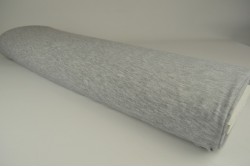 French Terry melange 25 silvergrey