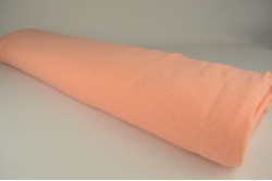 French Terry melange 40 salmon pink