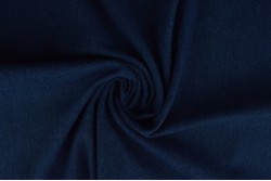 Washed denim stretch - 01 - indigo blue