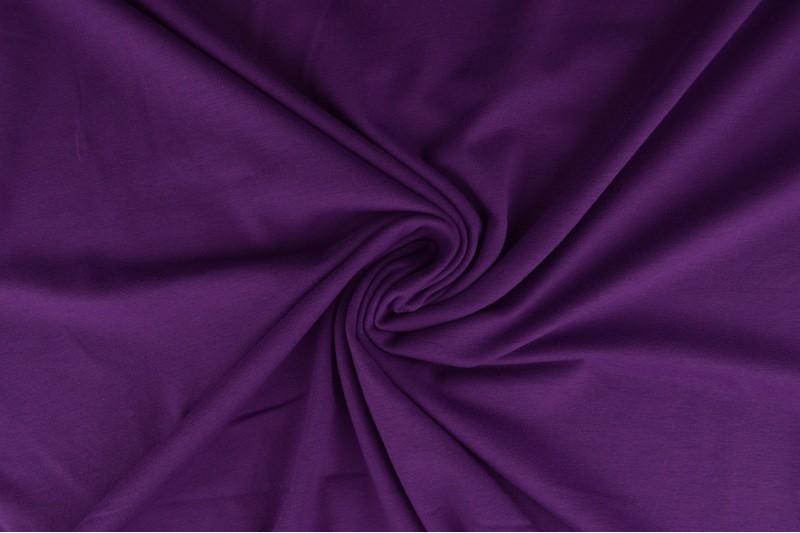 Cotton jersey 08 purple