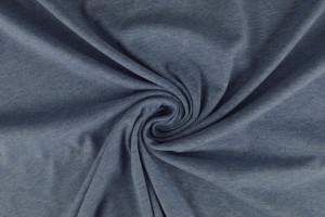 Cotton jersey m7 blue melange