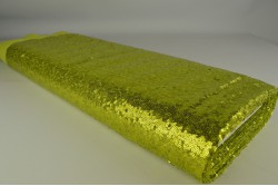 Sequins 12 lime green
