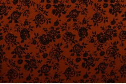 Cotton washed print 03-42 copper