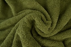 Towelling 33 moss green