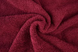 Towelling 77 bordeaux