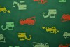 Cotton jersey print - wow 02-32 green