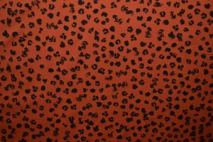 Cotton jersey print - wow 13-42 copper