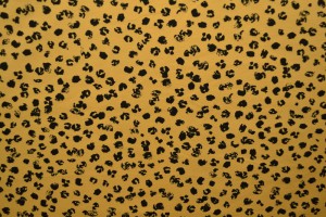 Cotton jersey print - wow 13-47 ochre yellow