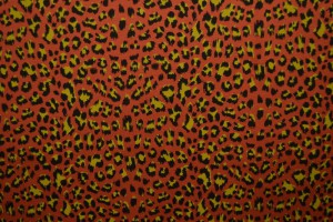 Cotton jersey print - wow 14-42 copper