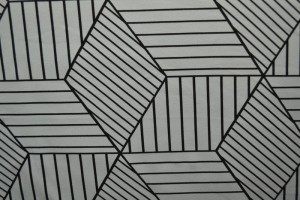 Cotton jersey print - wow 18-25 silvergrey
