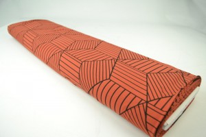 Cotton jersey print - wow 18-42 copper