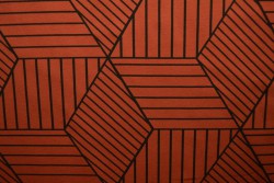 Cotton jersey print - wow 18-42 copper