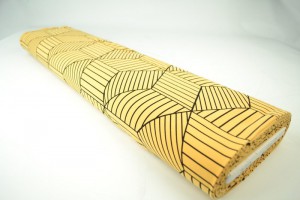 Cotton jersey print - wow 18-47 ochre yellow