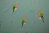 Cotton jersey print - wow 04-34 old green
