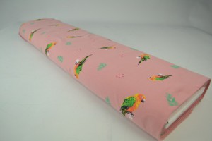 Cotton jersey print - wow 04-37 old pink