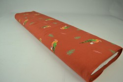 Cotton jersey print - wow 04-42 copper