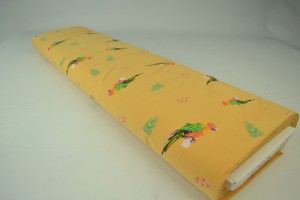 Cotton jersey print - wow 04-47 ochre yellow