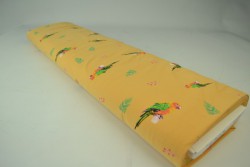 Cotton jersey print - wow 04-47 ochre yellow