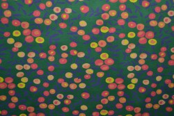 Cotton jersey print - wow 12-32 green