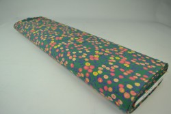 Cotton jersey print - wow 12-32 green
