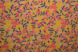 Cotton jersey print - wow 12-47 ochre yellow