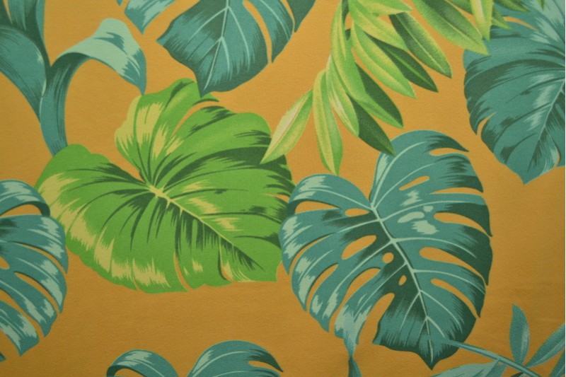 Cotton jersey print - wow 16-47 ochre yellow