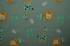 Cotton jersey print - wow 06-34 old green