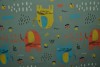 Cotton jersey print - wow 08-34 old green