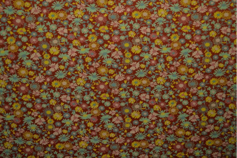 Cotton jersey print - wow 10-42 copper