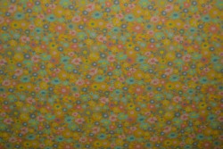 Cotton jersey print - wow 10-47 ochre yellow
