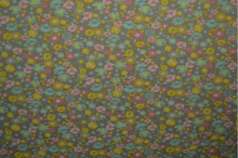 Cotton jersey print - wow 10-69 taupe