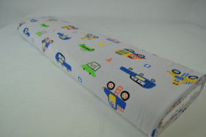 Cotton jersey print - wow 01-25 silvergrey