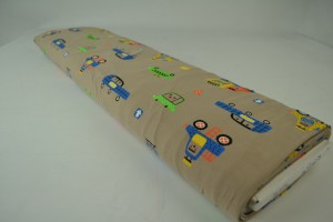 Cotton jersey print - wow 01-69 taupe