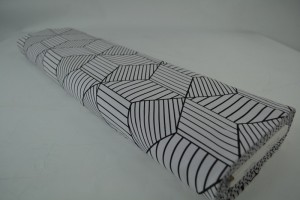 Cotton jersey print - wow 18-25 silvergrey