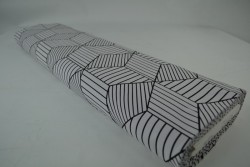 Cotton jersey print - wow 18-25 silvergrey