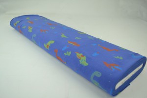 Cotton washed print w01-15 blue