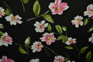 Cotton print 8001-4 black