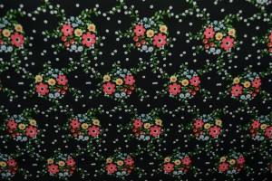 Cotton print 8012-1 black