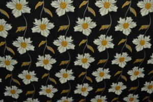 Cotton print 8051-5 black