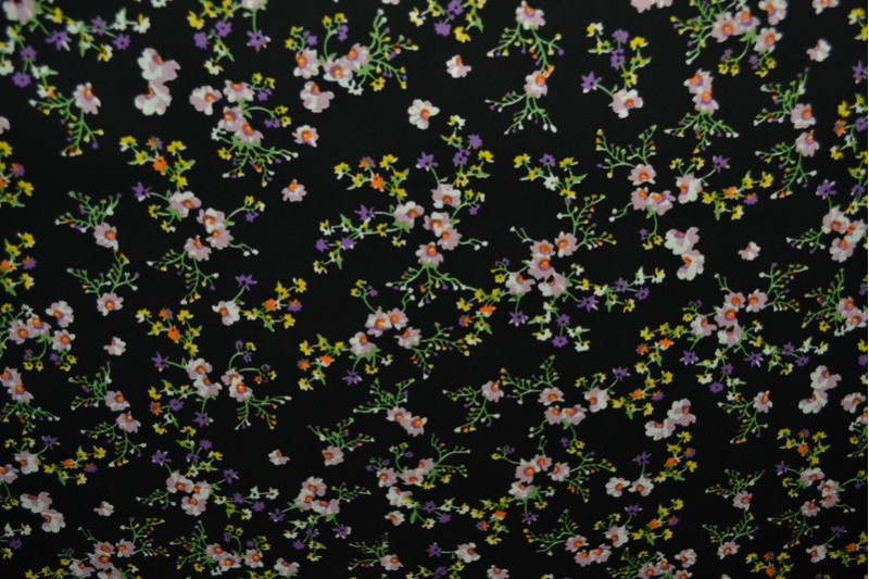 Cotton print 8096-2 black