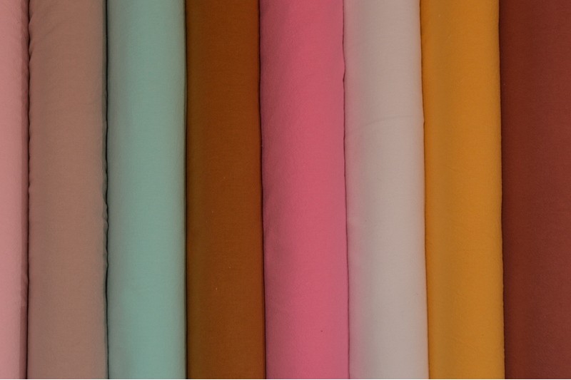 Color card cotton washed