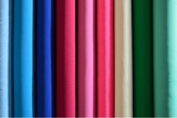 Color card chiffon