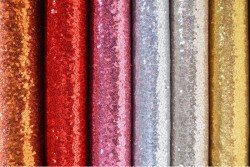 Color card sequins all over