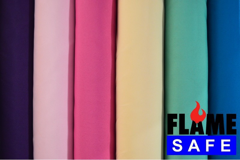 Color card fire-retardant Burlington 300 cm
