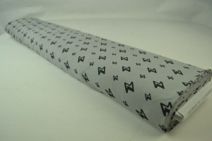 Cotton jersey print - wow 28-01 grey