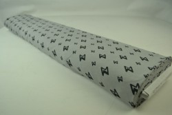 Cotton jersey print - wow 28-01 grey